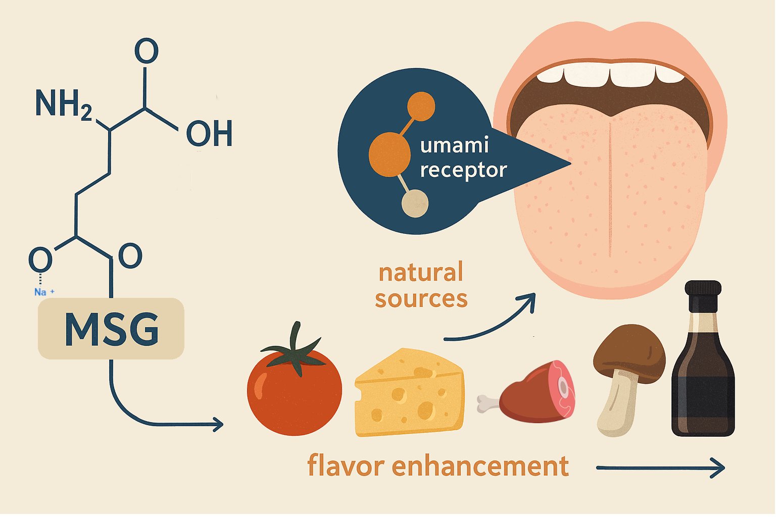 Glutamate de sodium (MSG) : Séparer la science des arômes de la peur alimentaire